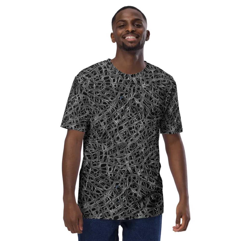 Whitewire on Men's Crew Neck T-Shirt — Front