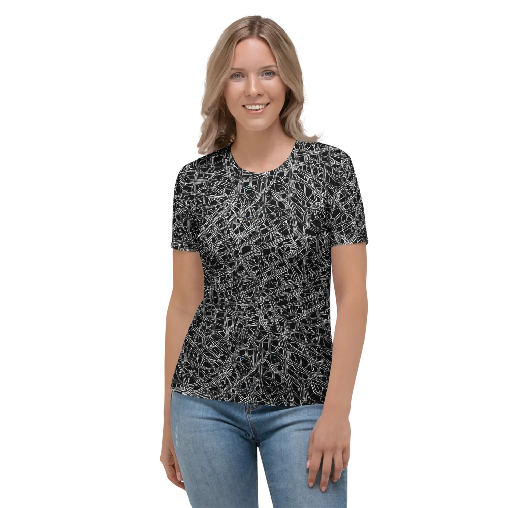 Whitewire on Women's Crew Neck T-Shirt — Front