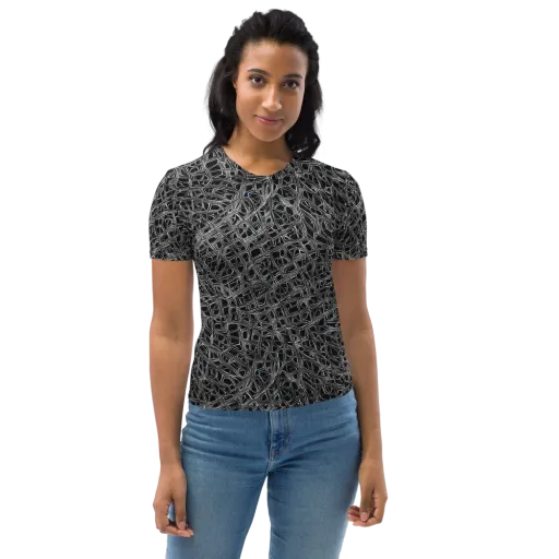 Whitewire on a Women's Crew Neck T-Shirt