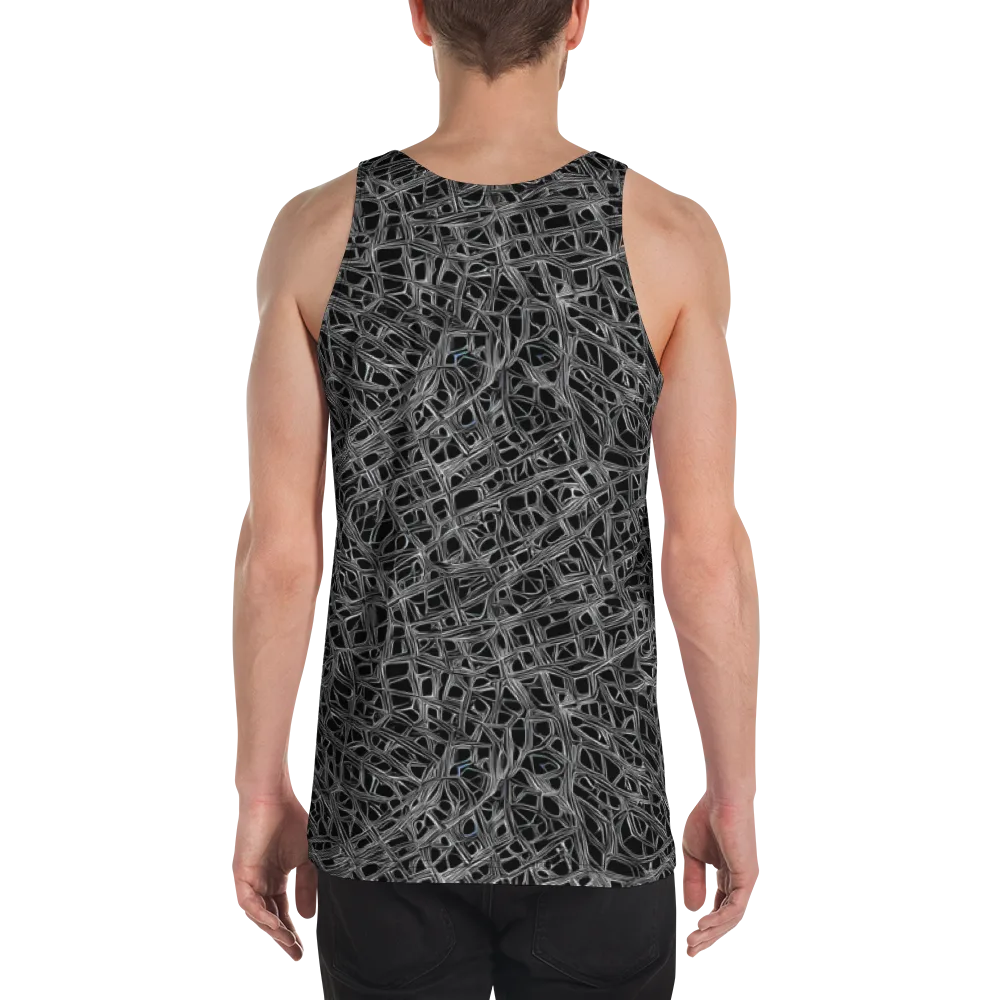 Whitewire on Men's Tank Top — Back