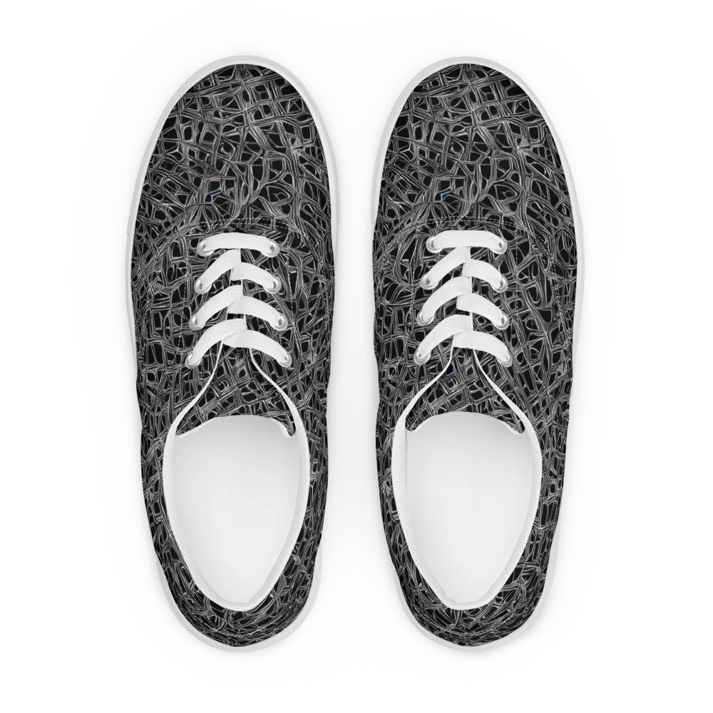 Whitewire on Men's Lace-Up Canvas Shoes — Front