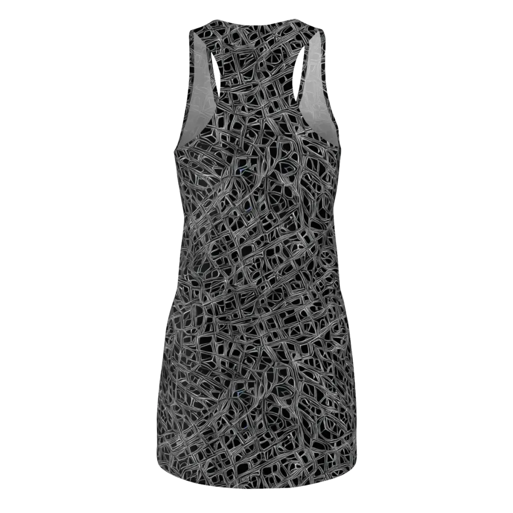 Whitewire on Racerback Dress — Back