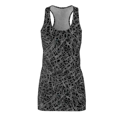Whitewire on a Racerback Dress