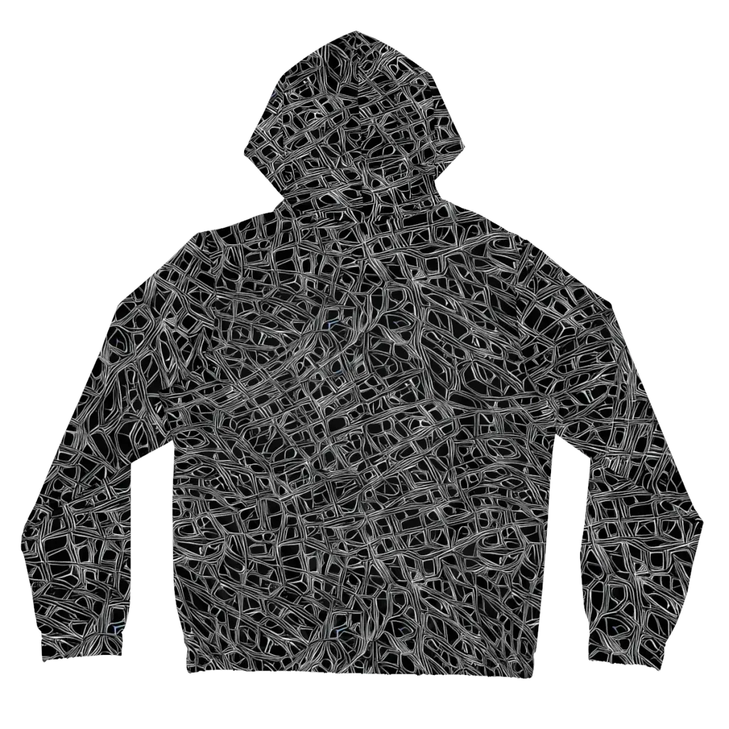 Whitewire on Women's Full-Zip Hoodie — Back