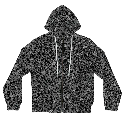 Whitewire on a Women's Full-Zip Hoodie