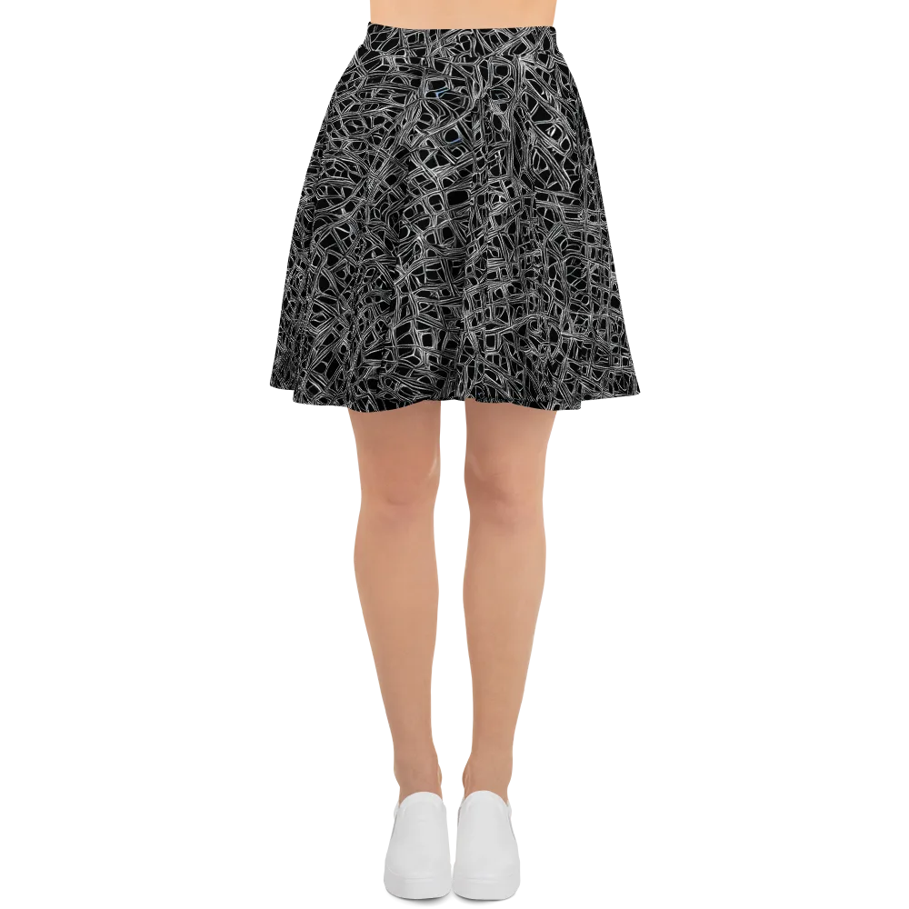 Whitewire on Skater Skirt — Front