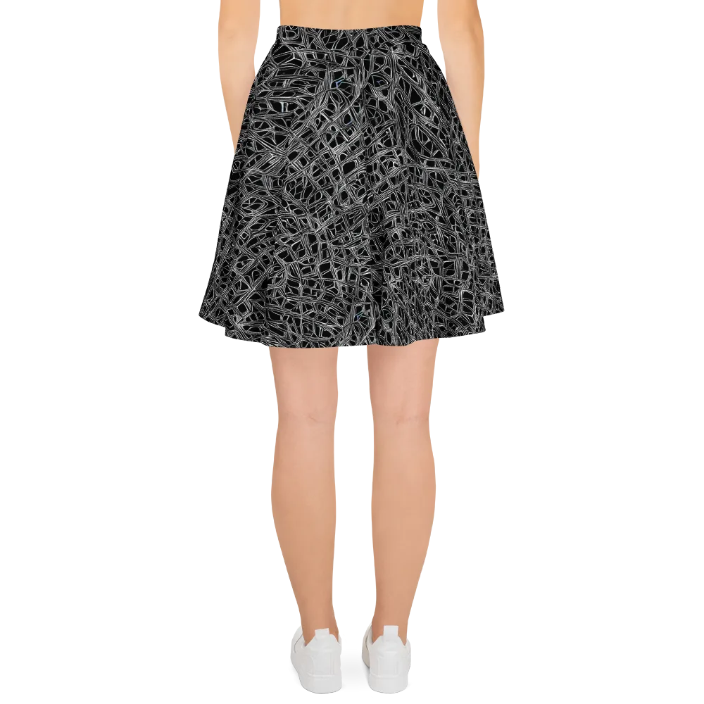 Whitewire on Skater Skirt — Back