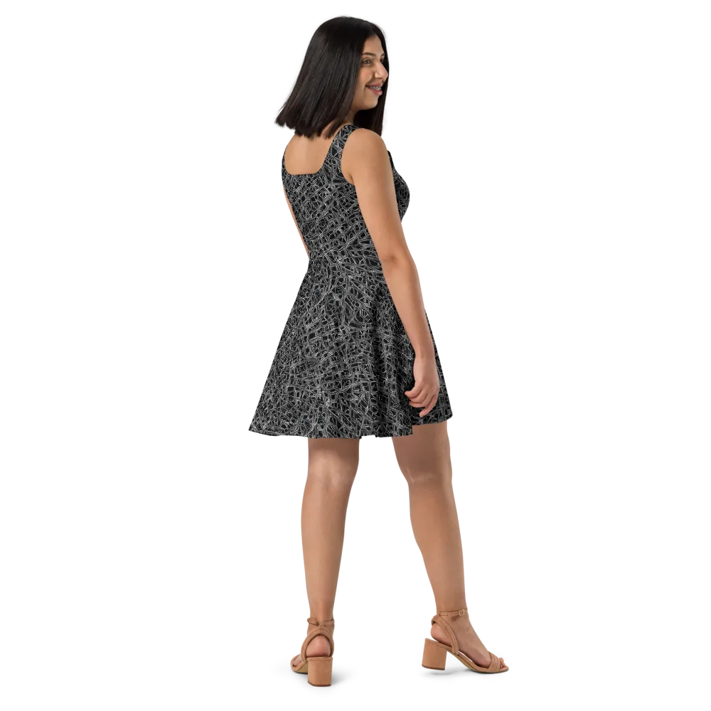 Whitewire on Skater Dress — Right
