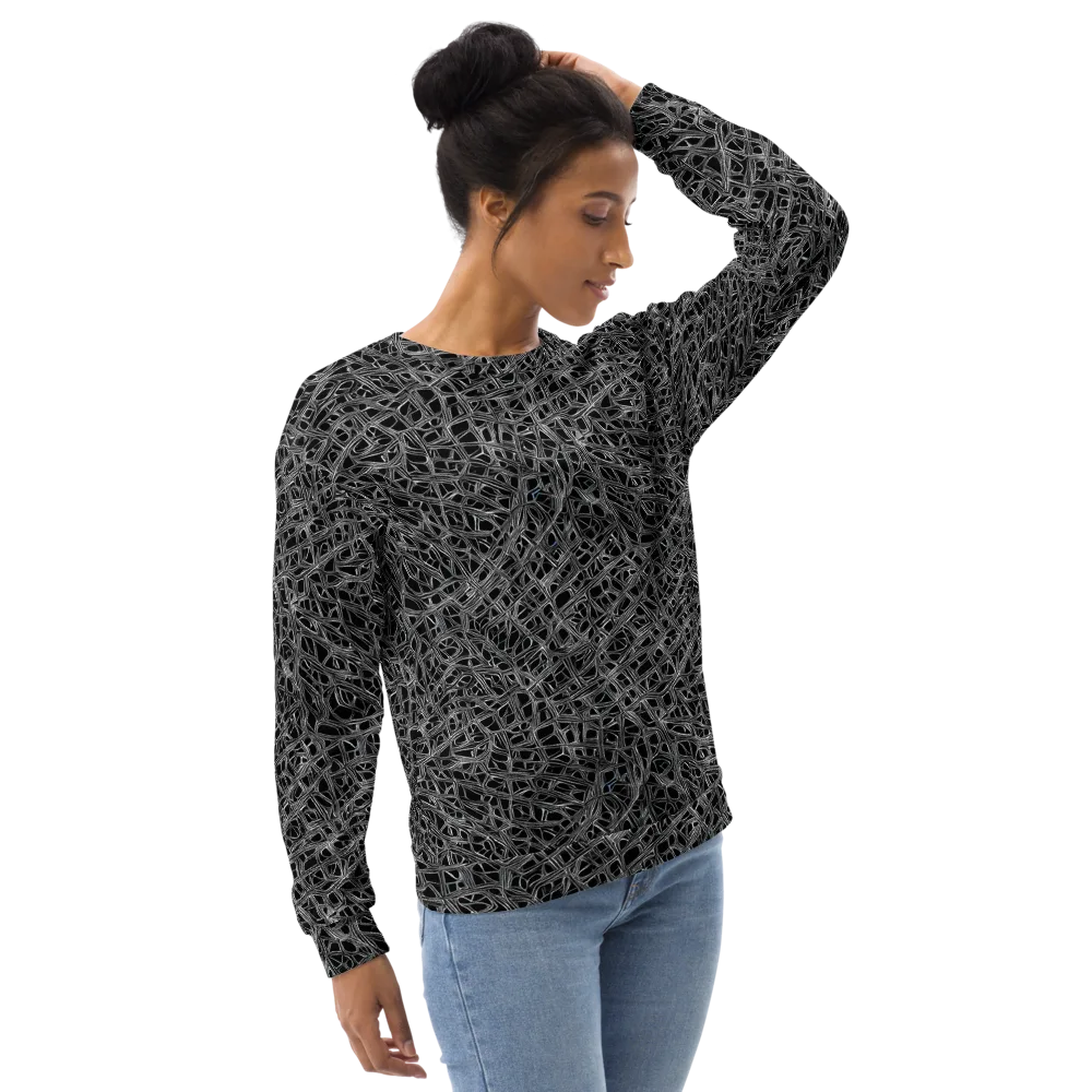 Whitewire on Sweatshirt — Right Front