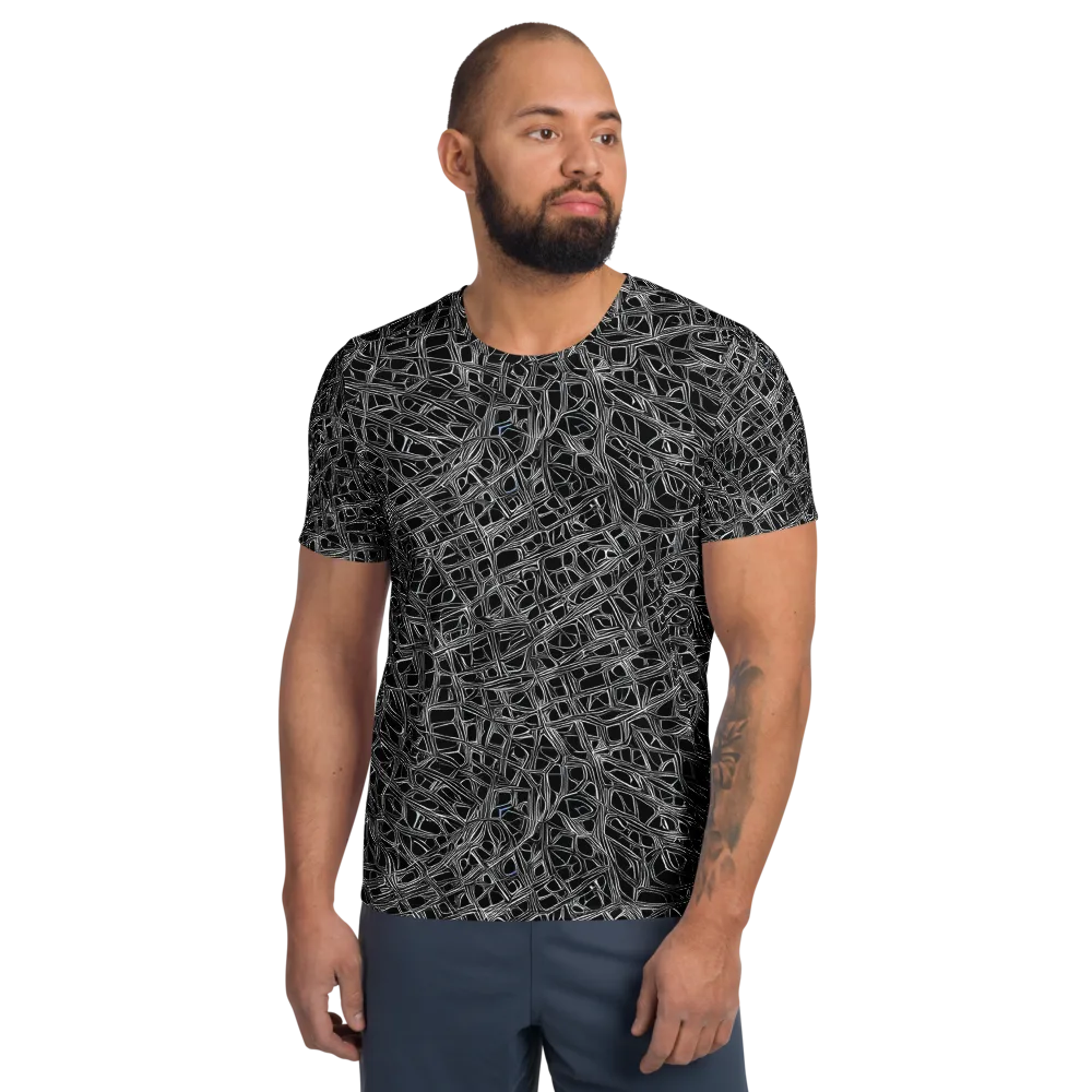 Whitewire on Men's Athletic T-Shirt — Front