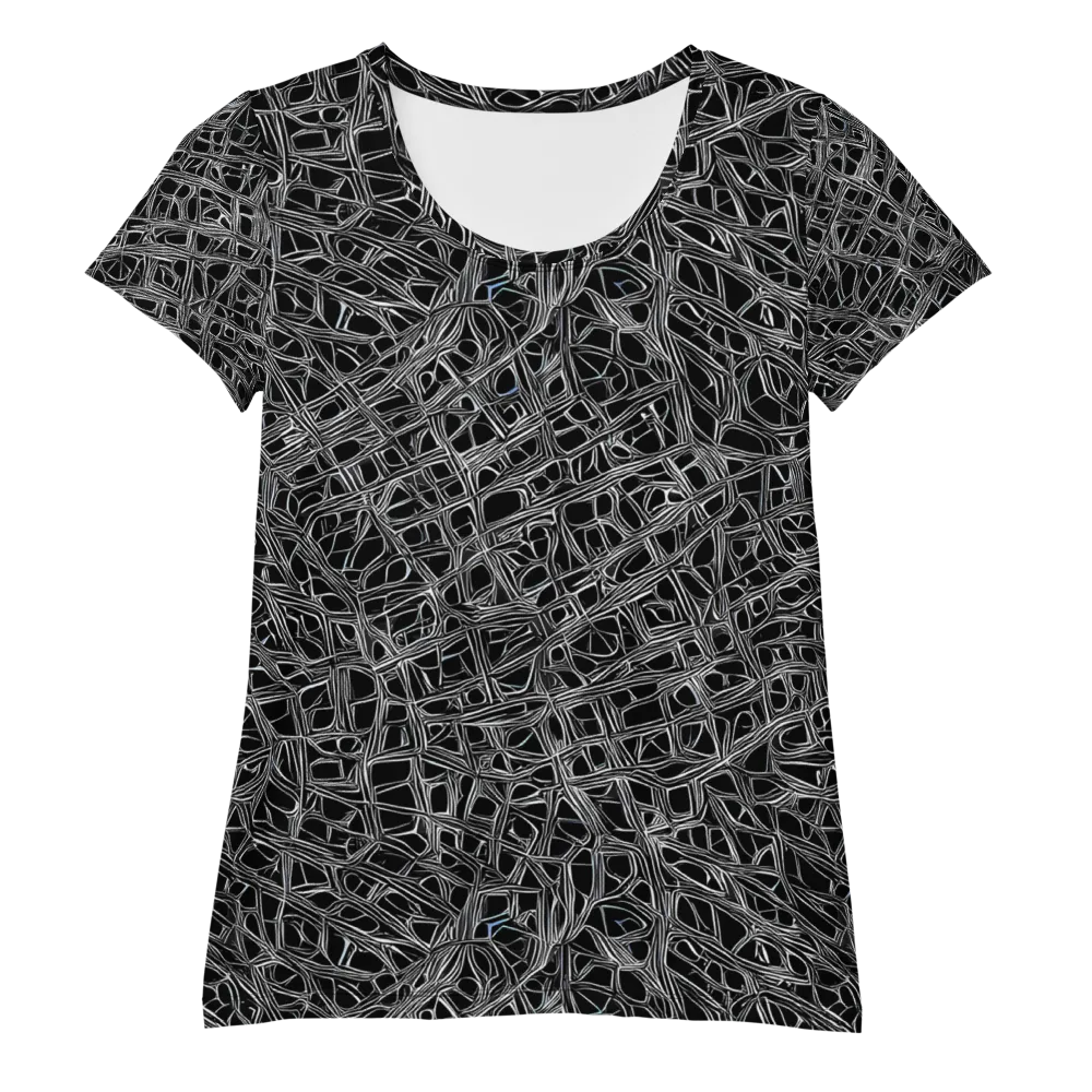 Whitewire on Women's Athletic T-Shirt — Front