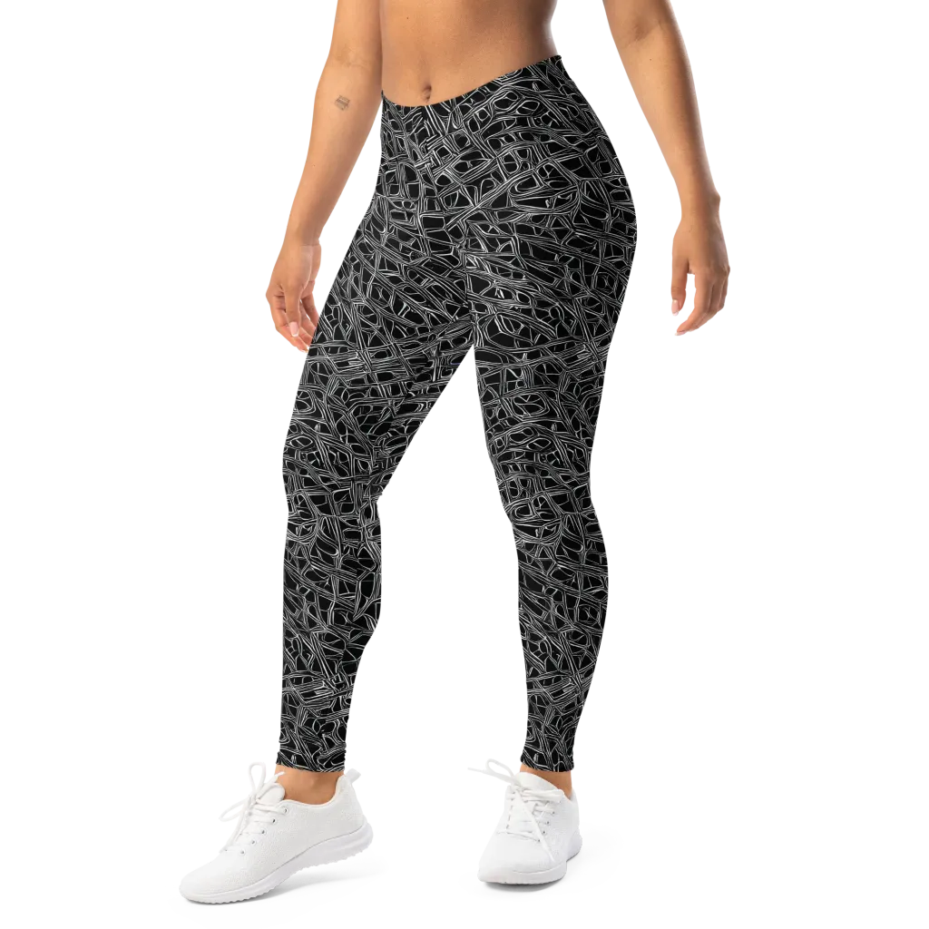 Whitewire on Leggings — Left Front