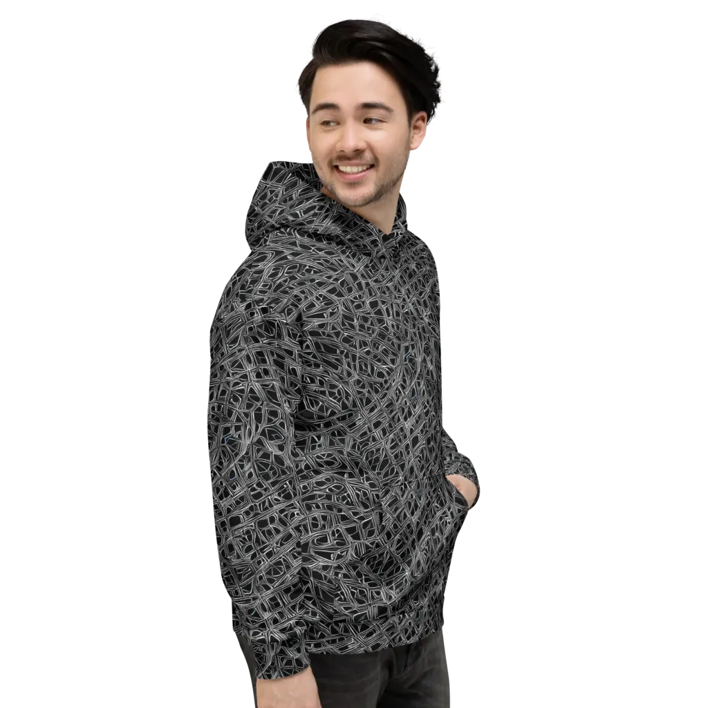 Whitewire on Hoodie — Right