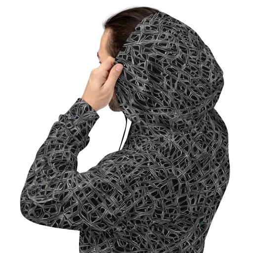 Whitewire on a Hoodie