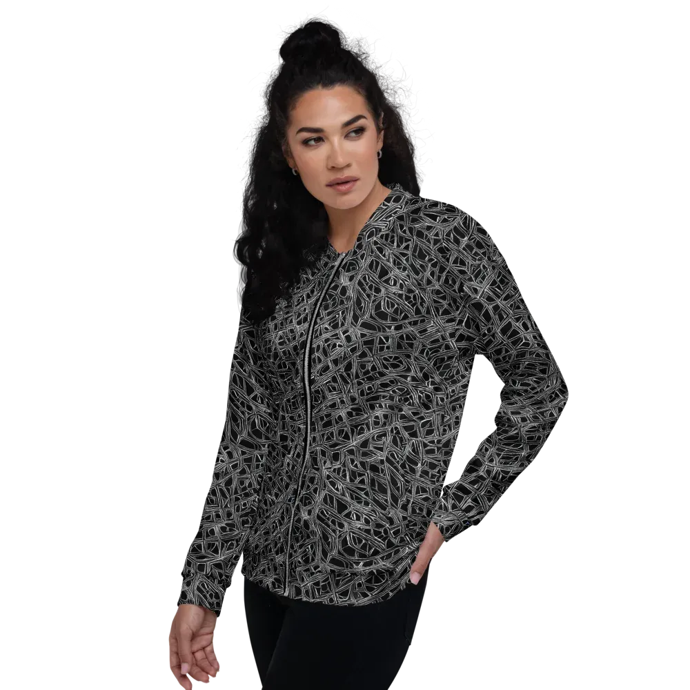 Whitewire on Bomber Jacket — Left