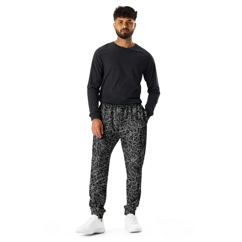 Whitewire on Men's Joggers — Front
