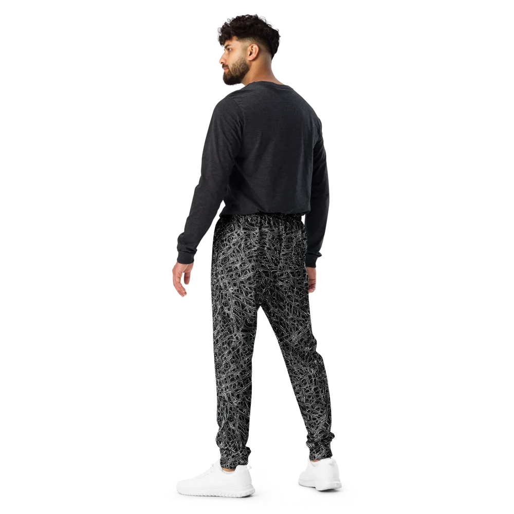 Whitewire on Men's Joggers — Back