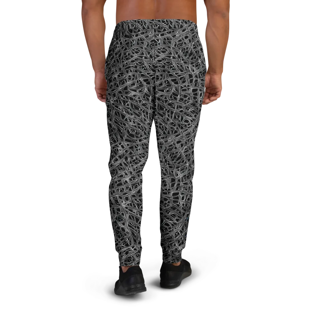 Whitewire on Men's Joggers — Back