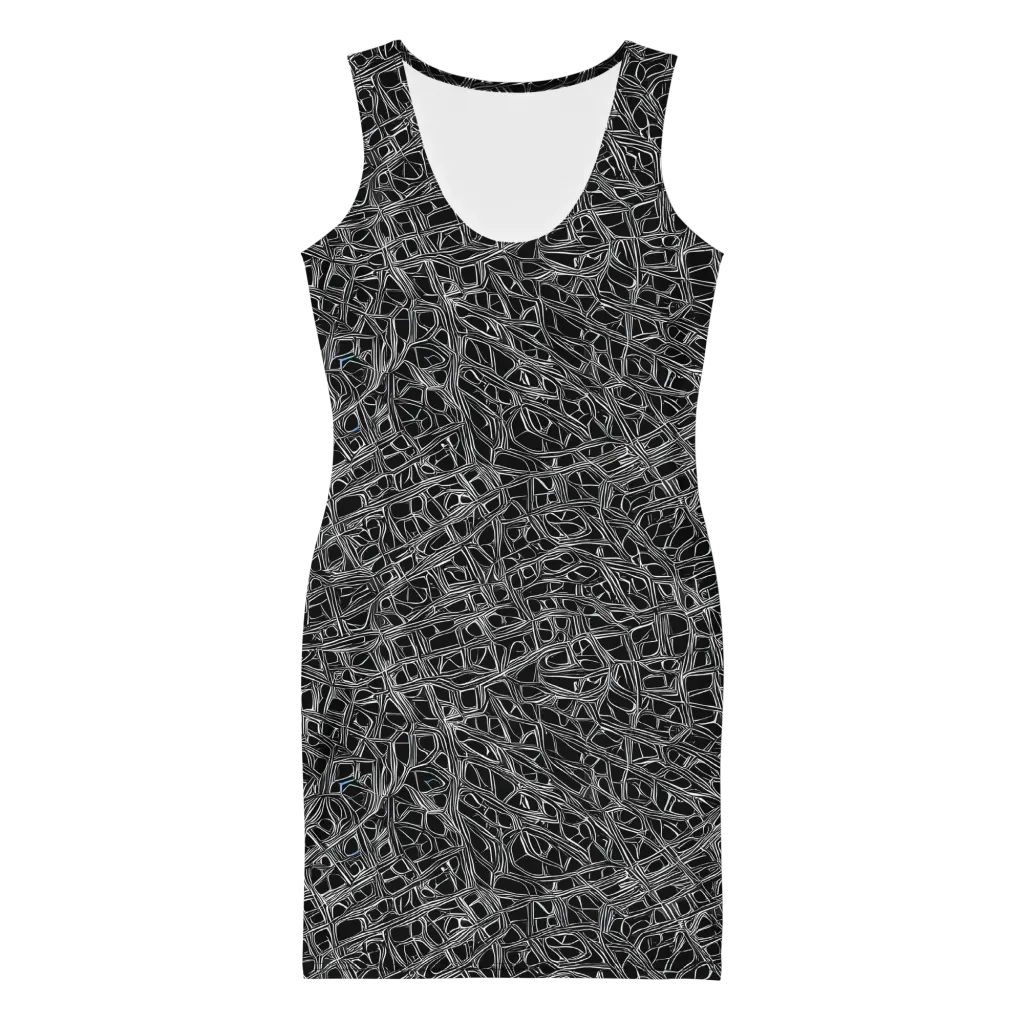 Whitewire on Bodycon Dress — Front