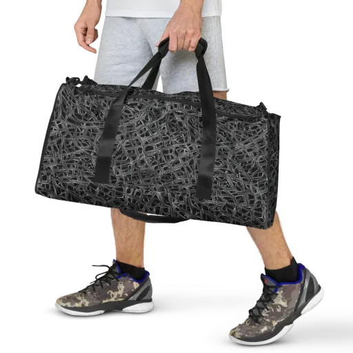 Whitewire on a Duffle Bag
