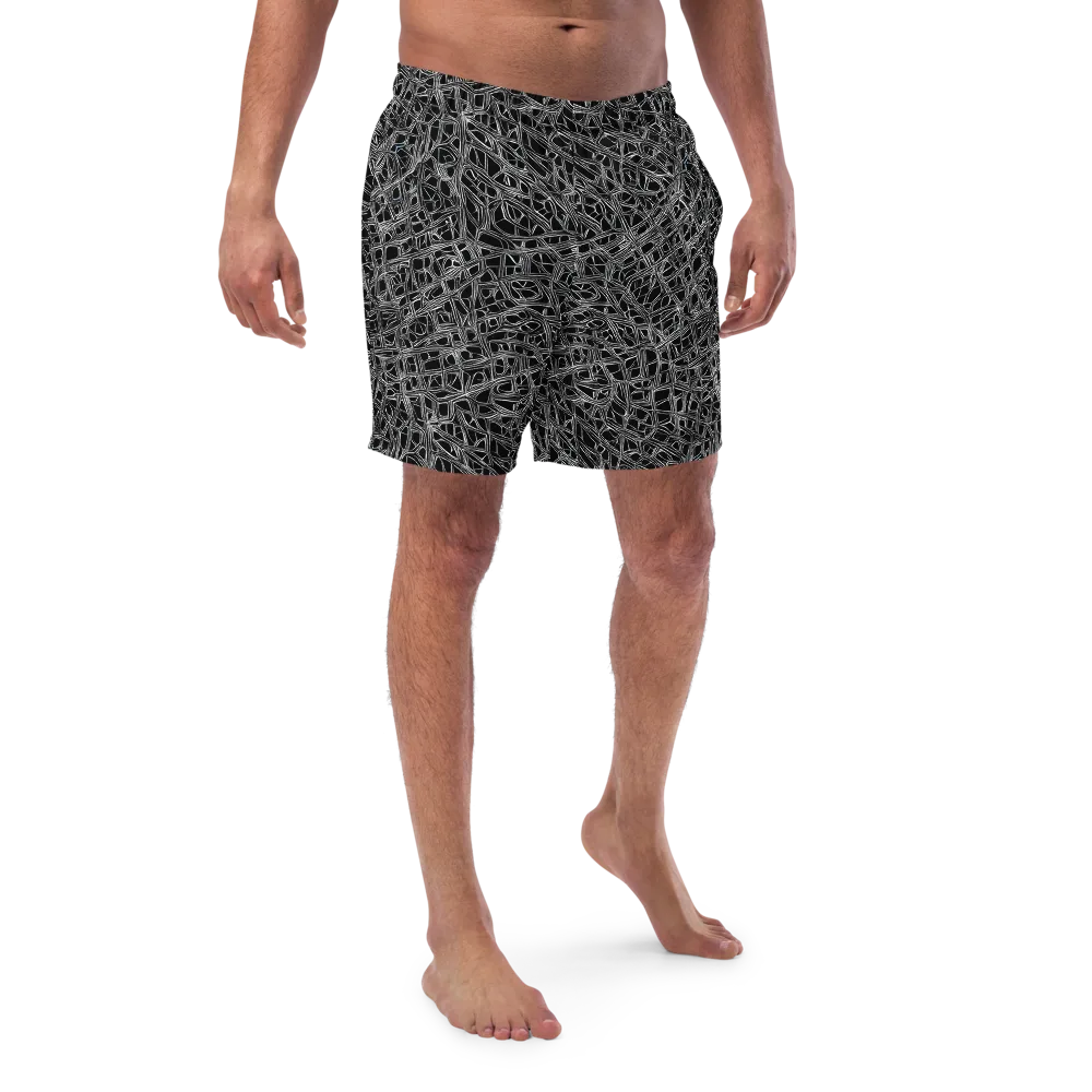 Whitewire on Swim Trunks — Front
