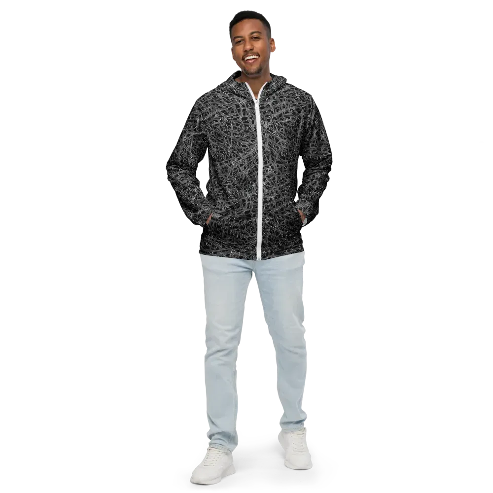 Whitewire on Men's Windbreaker — Front