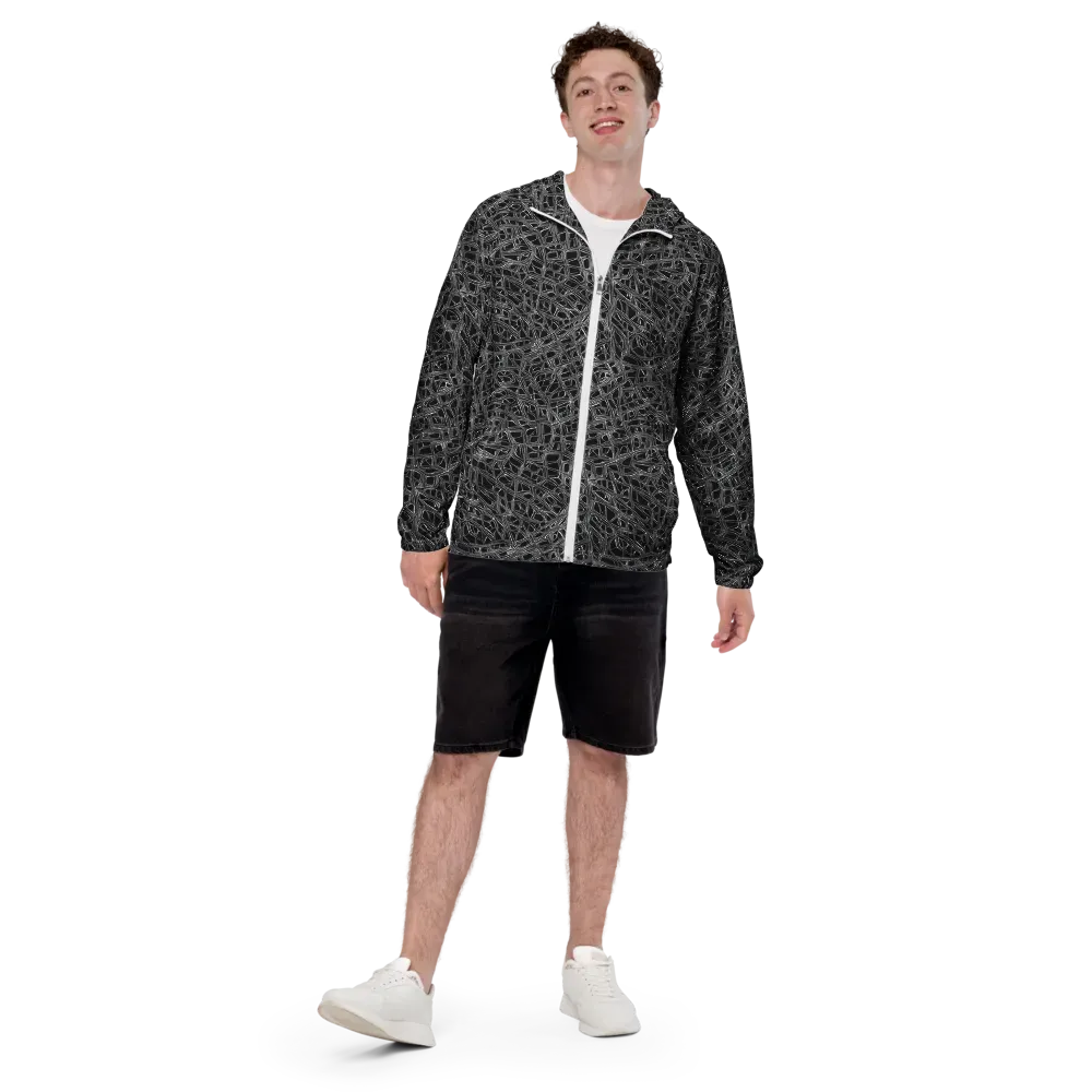 Whitewire on Men's Windbreaker — Front