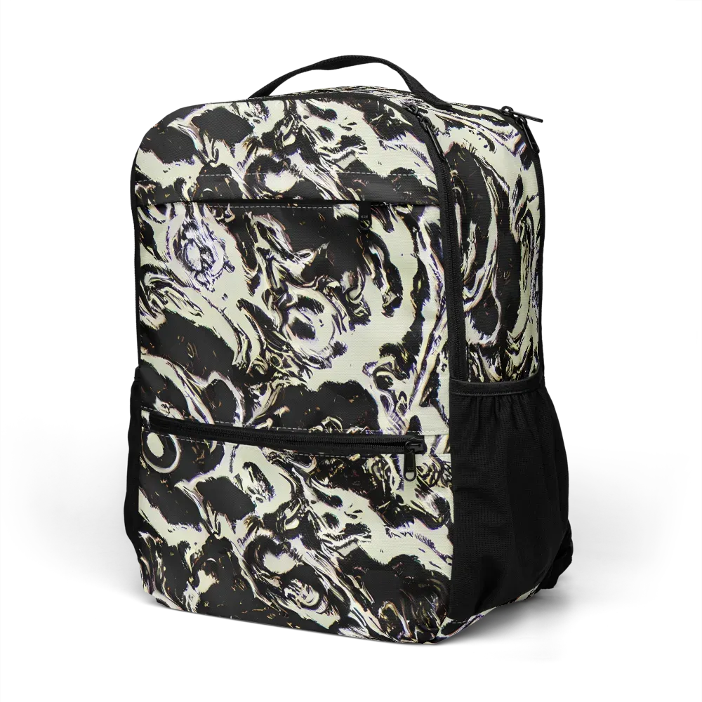 Black Opal Surge on Utility Backpack — Left Front