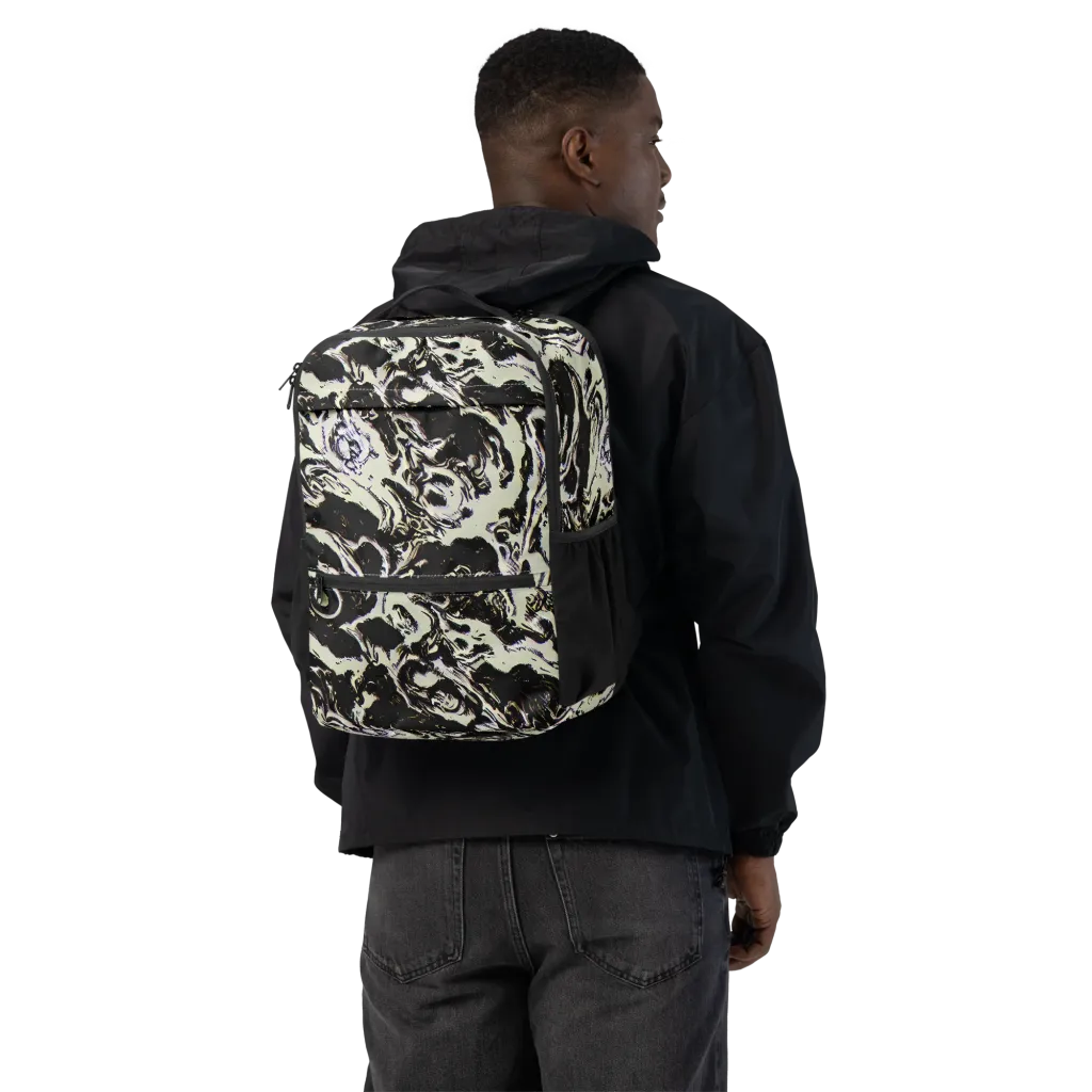 Black Opal Surge on Utility Backpack — Back