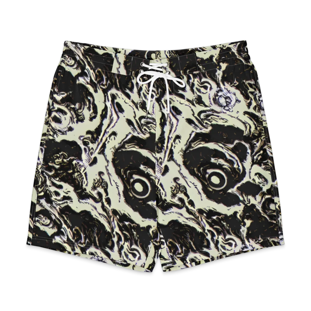Black Opal Surge on Men's Board Shorts — Front