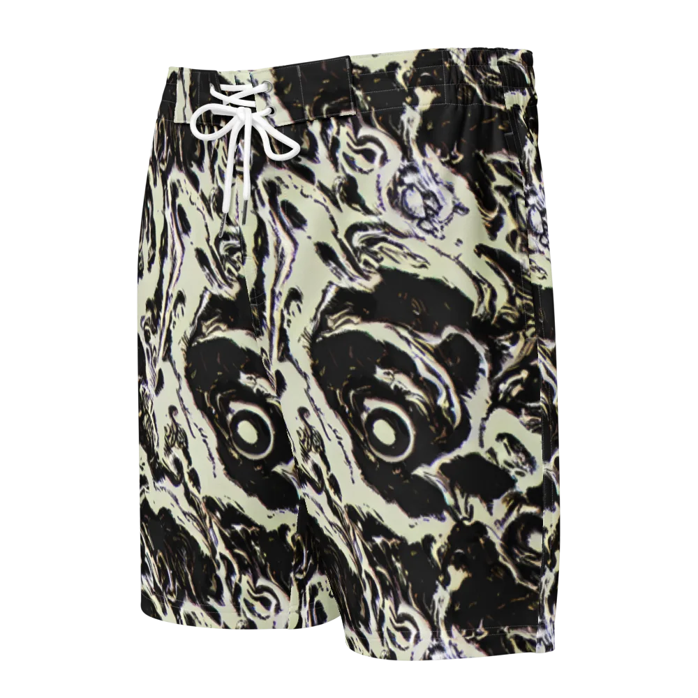 Black Opal Surge on Men's Board Shorts — Front