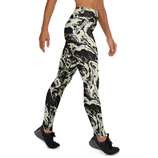 Black Opal Surge on a Yoga Leggings