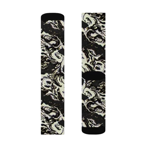 Black Opal Surge on a Socks