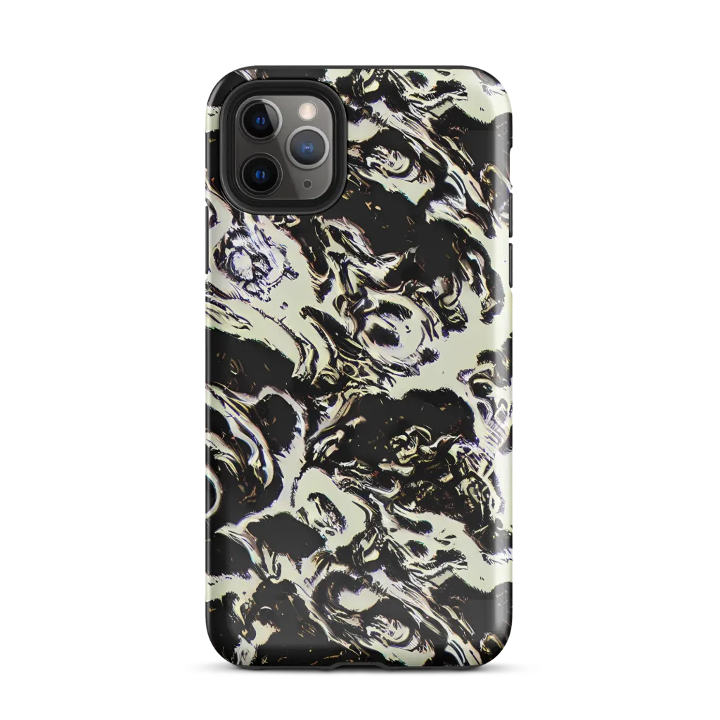 Black Opal Surge on Tough Case for iPhone® — Front