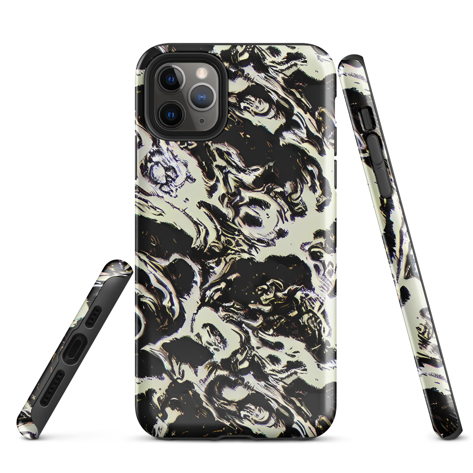 Black Opal Surge on Tough Case for iPhone® — Front