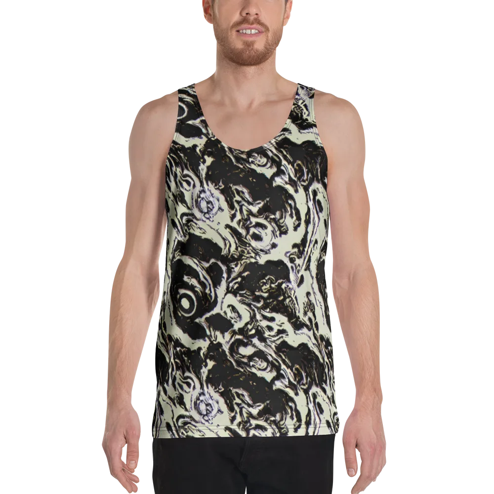 Black Opal Surge on Men's Tank Top — Front