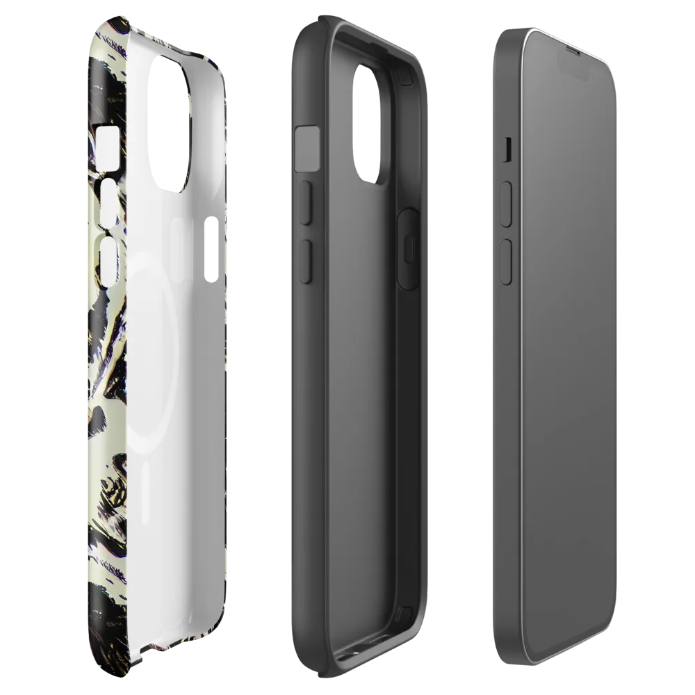 Black Opal Surge on MagSafe Tough Case for iPhone® — Front