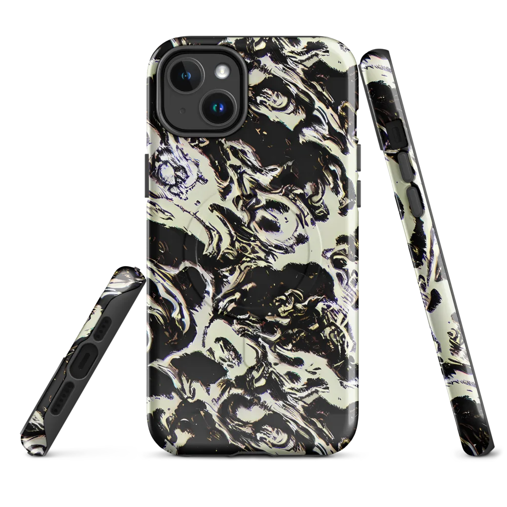 Black Opal Surge on MagSafe Tough Case for iPhone® — Front
