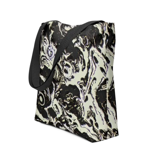 Black Opal Surge on a Tote Bag