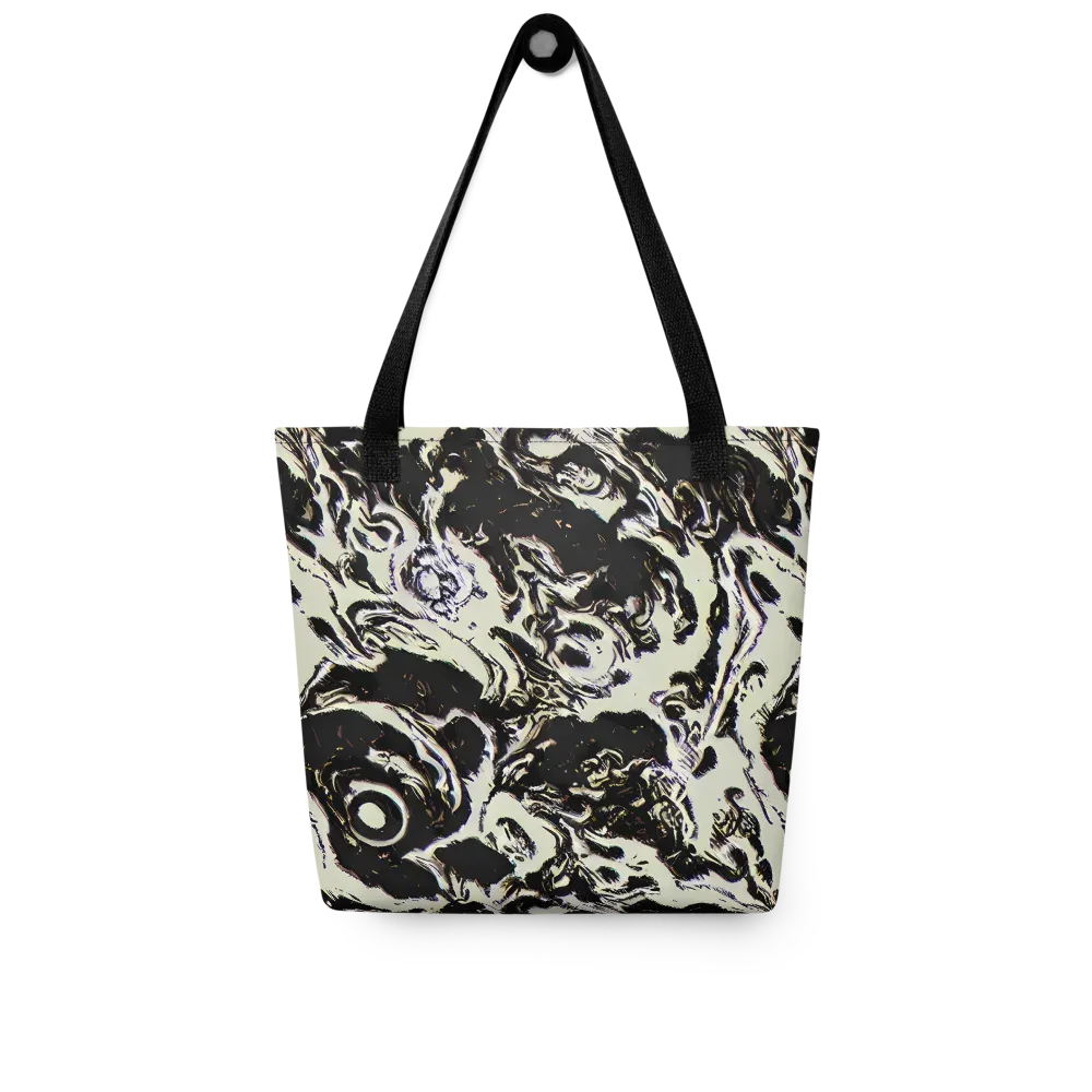 Black Opal Surge on Tote Bag — Front