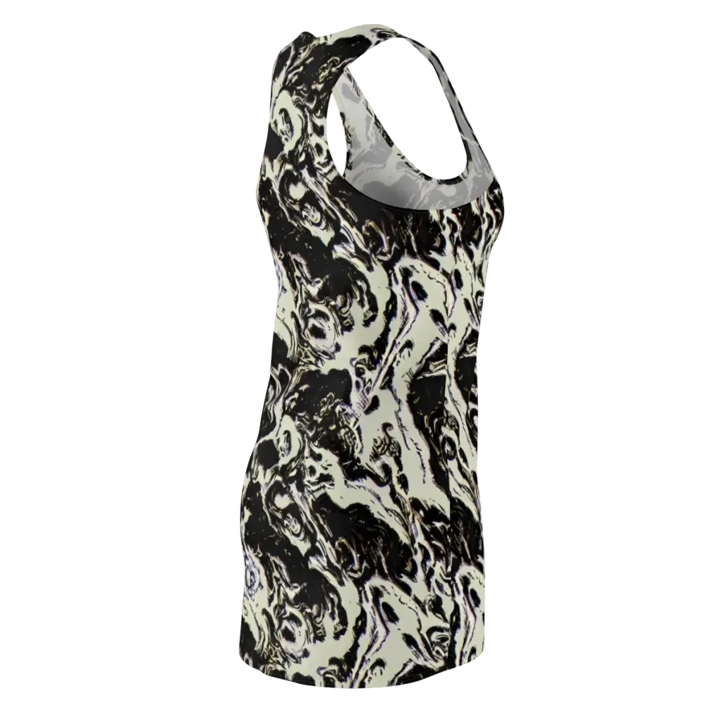 Black Opal Surge on Racerback Dress — Back Side