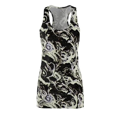 Black Opal Surge on a Racerback Dress