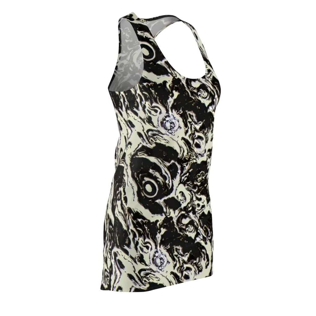 Black Opal Surge on Racerback Dress — Front Side