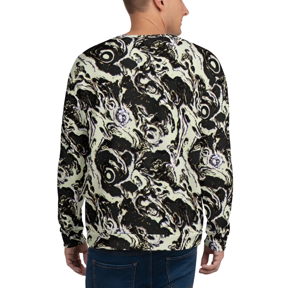 Black Opal Surge on Sweatshirt — Back
