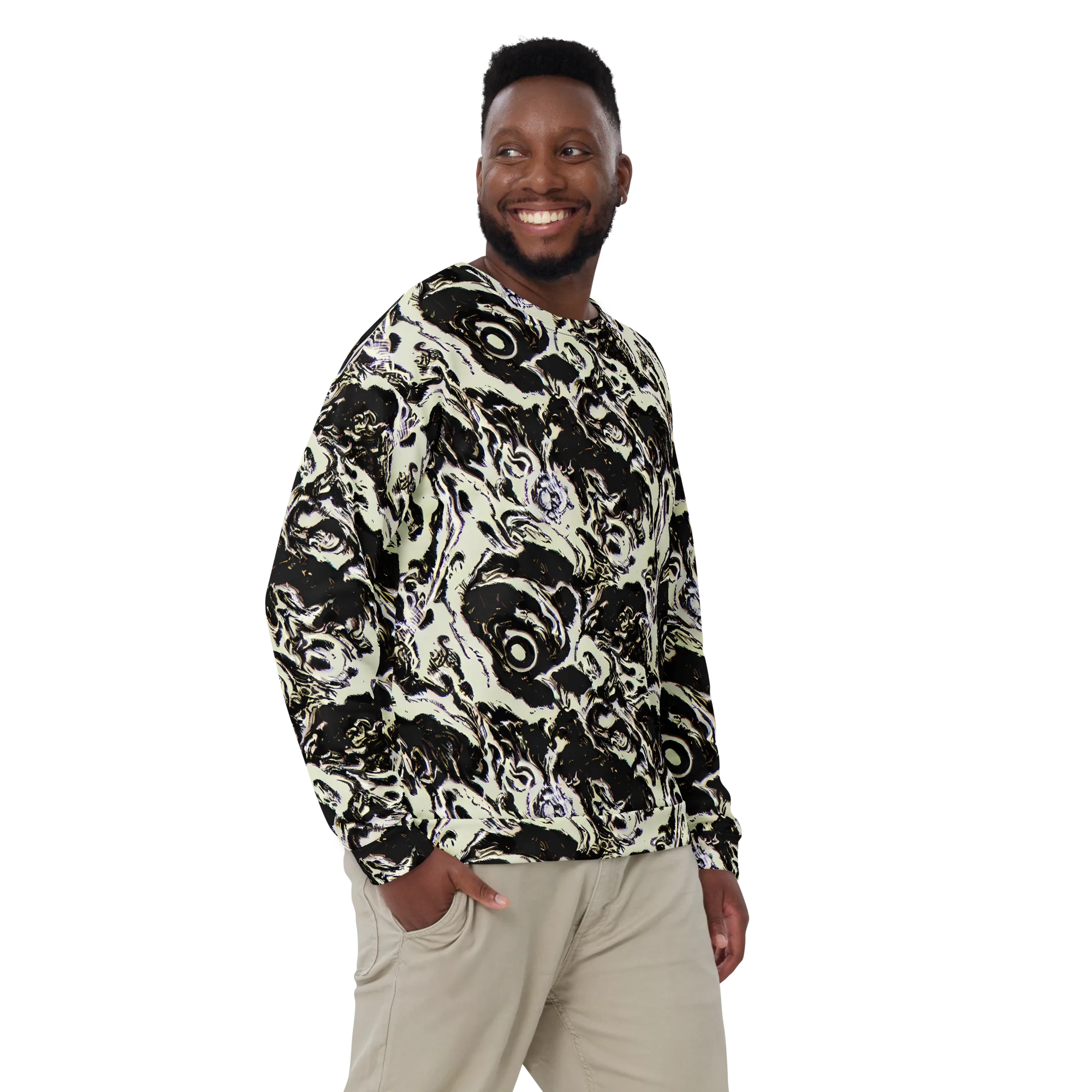 Black Opal Surge on Sweatshirt — Front