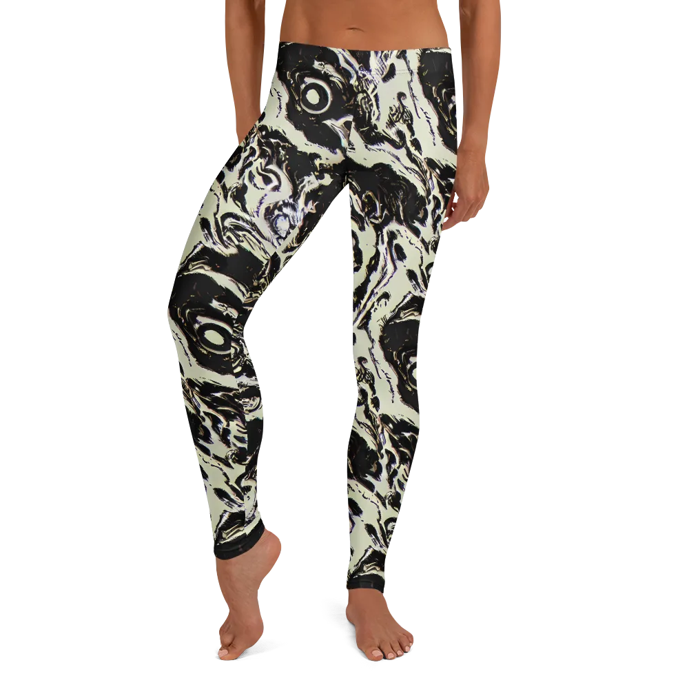 Black Opal Surge on Leggings — Front