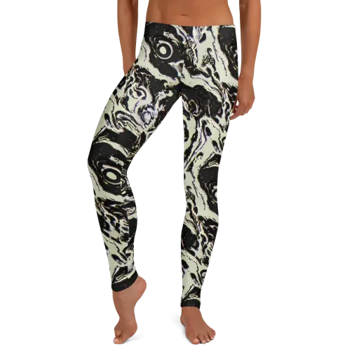 Black Opal Surge on a Leggings