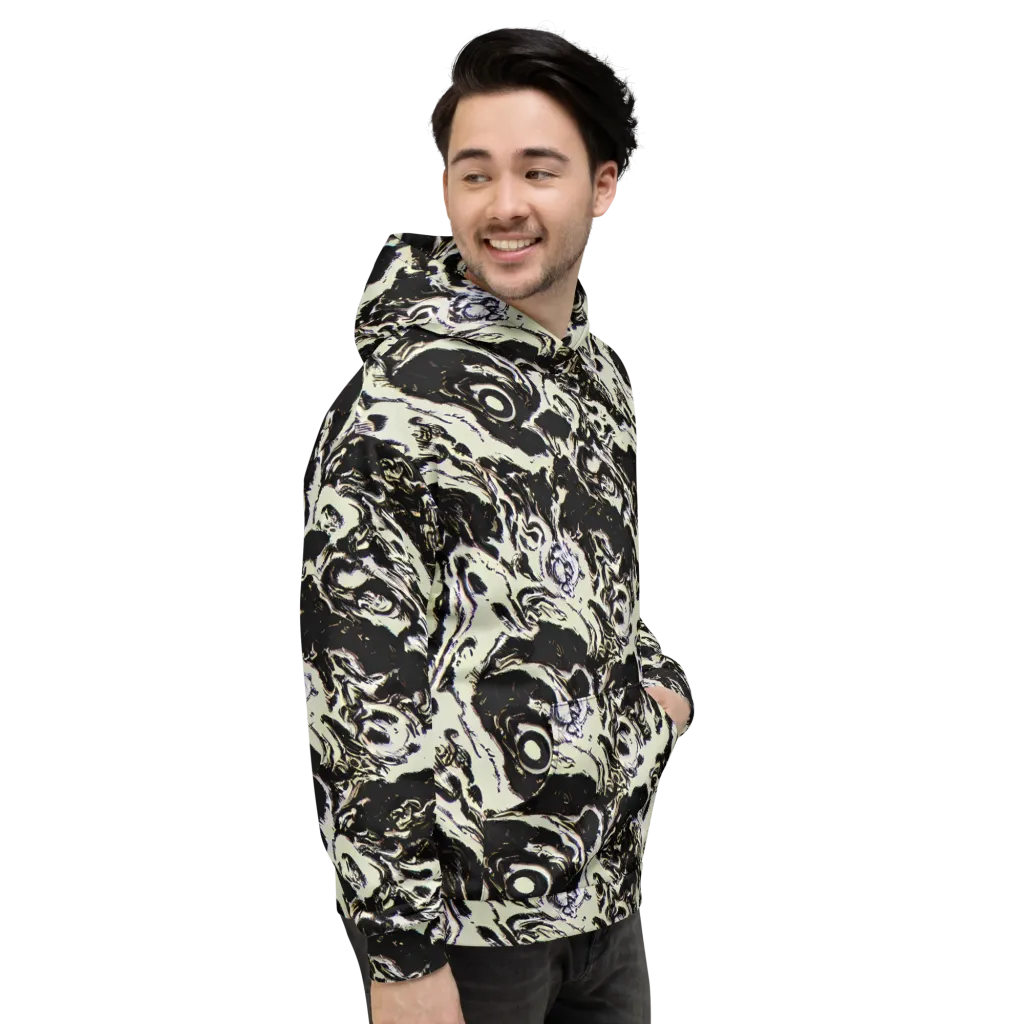 Black Opal Surge on Hoodie — Right