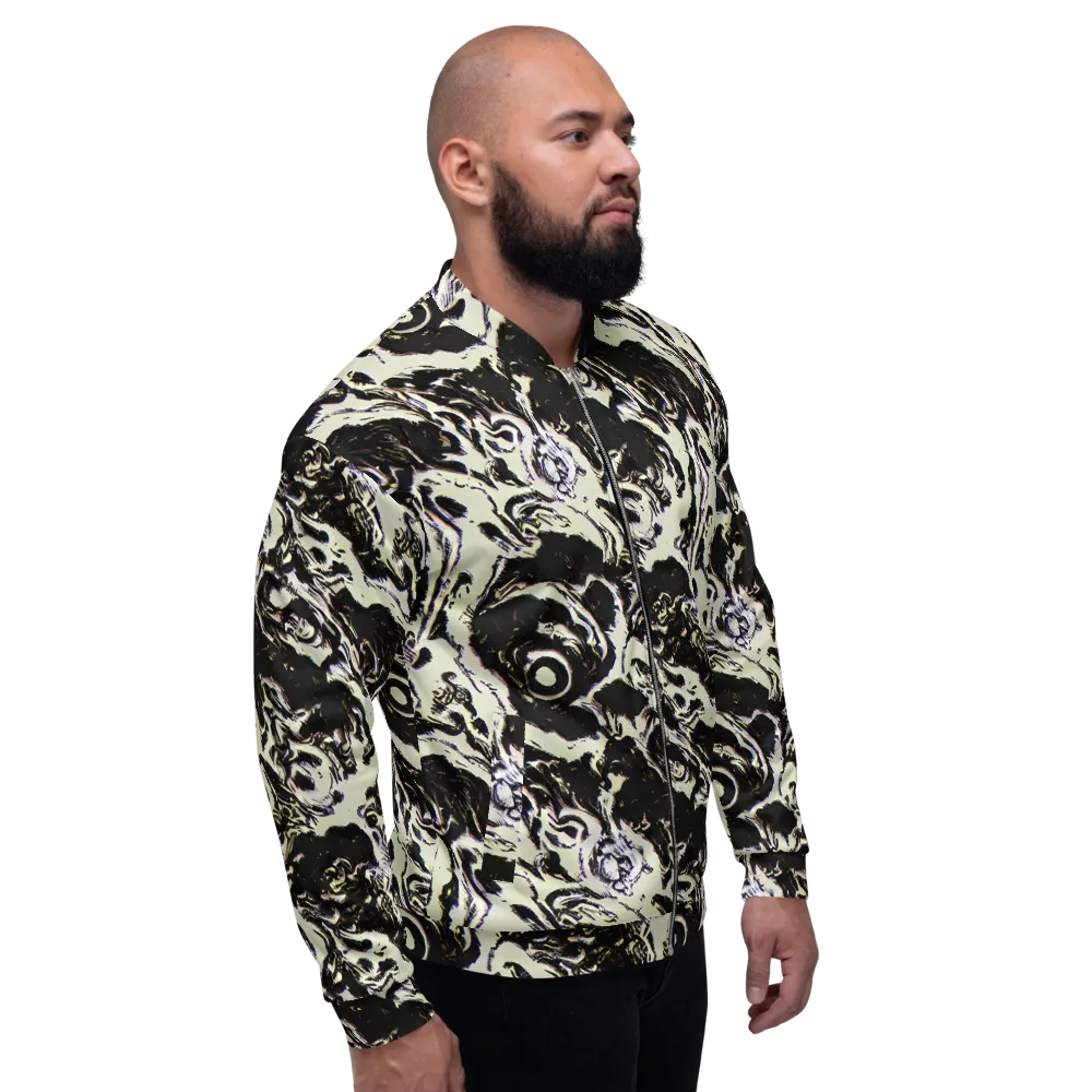 Black Opal Surge on Bomber Jacket — Right