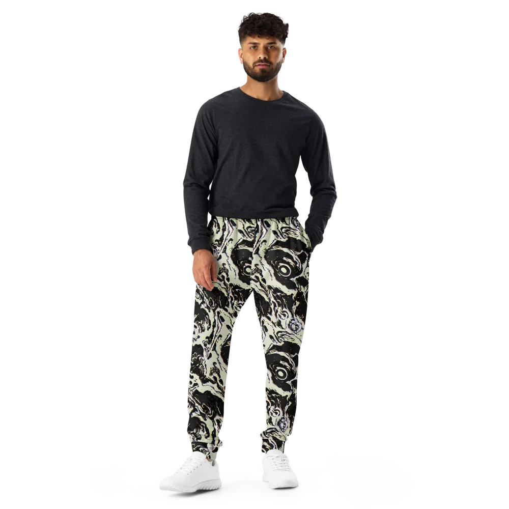 Black Opal Surge on Men's Joggers — Front
